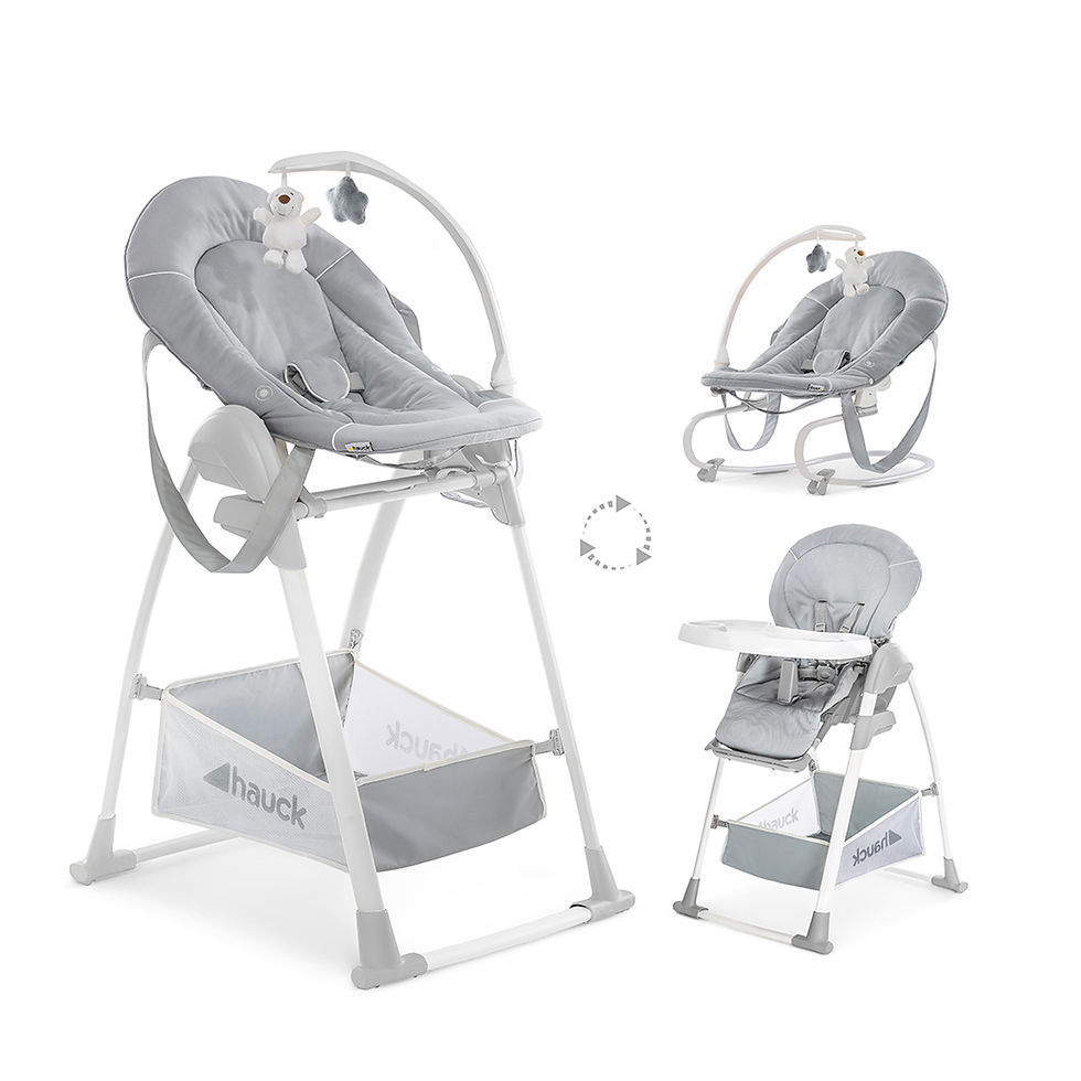 Thumbnail: Hauck Sit N Relax- Grey Highchair