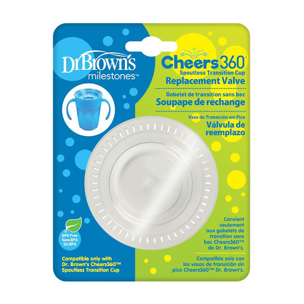Thumbnail: Dr. Brown's Cheers360 Replacement Valves, 1-Pack- White