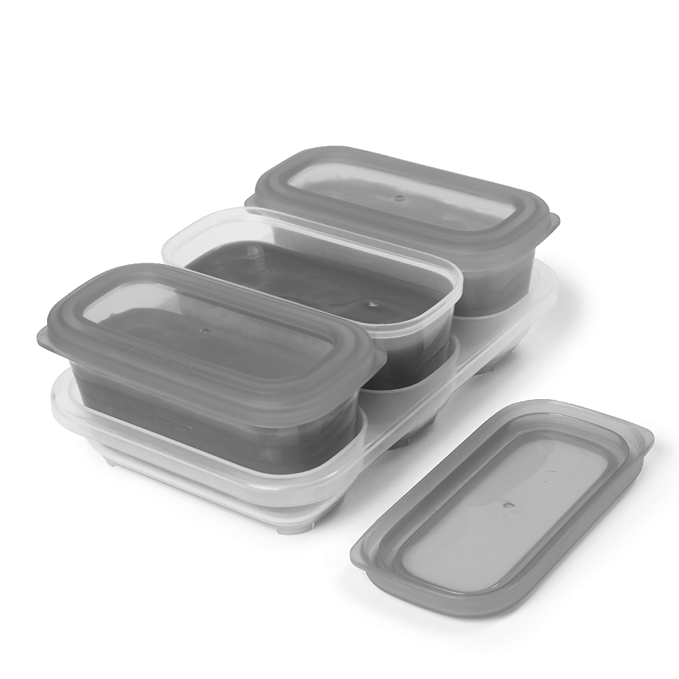 Thumbnail: Skip Hop 6Oz Containers - Grey