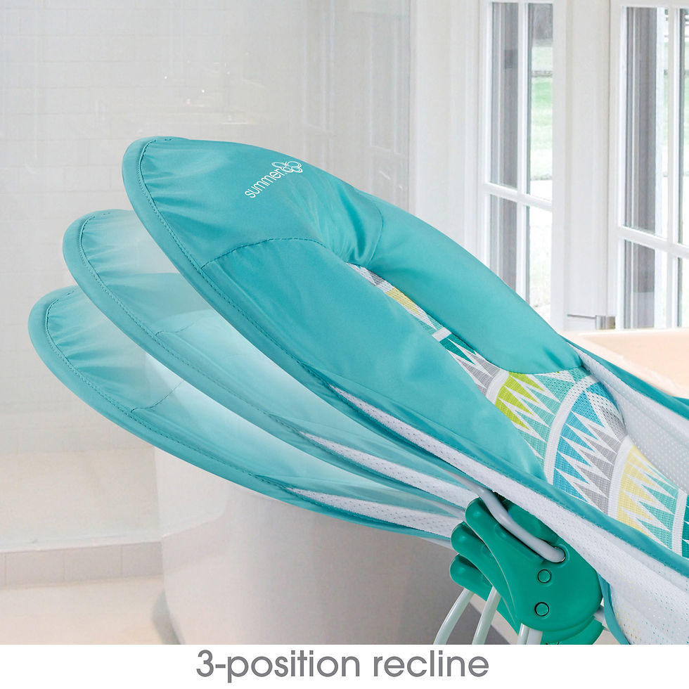 Thumbnail: Summer DELUXE BABY BATHER- Triangles Stripes