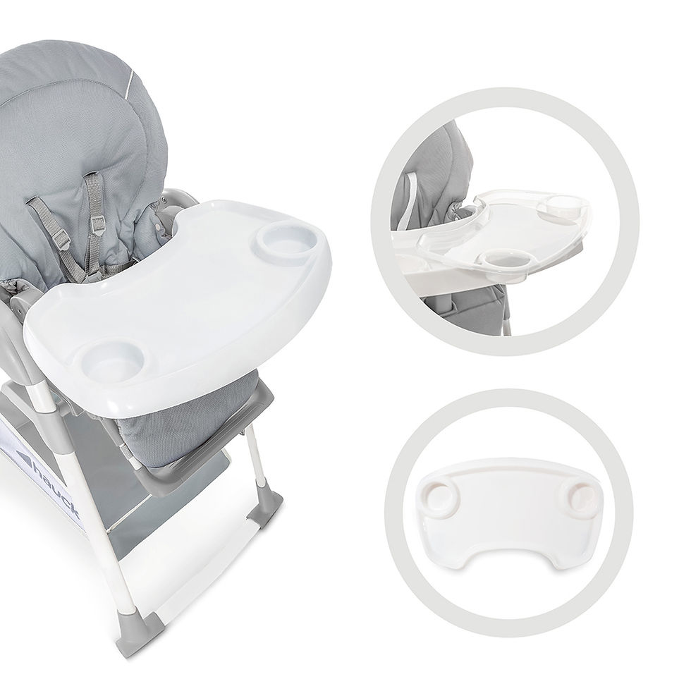 Thumbnail: Hauck Sit N Relax- Grey Highchair