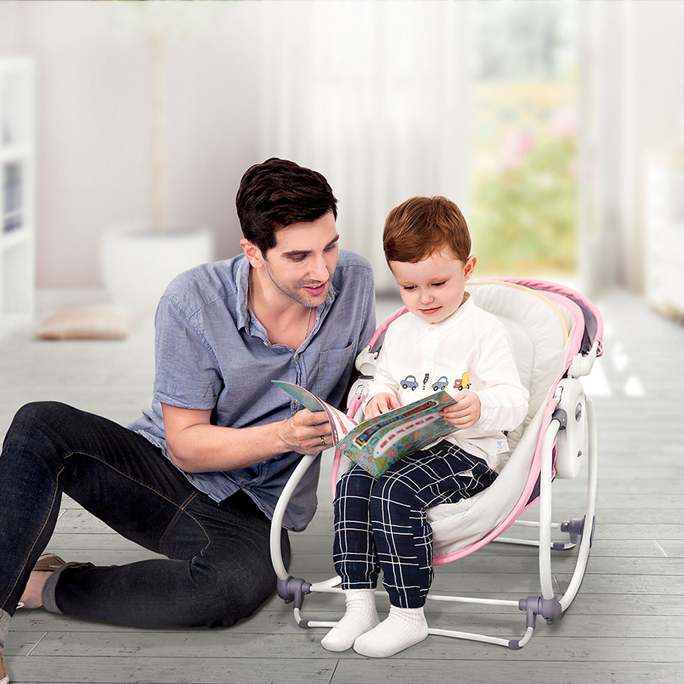 Thumbnail: Mastela 5in1 Rocker &amp; Bassinet Pink