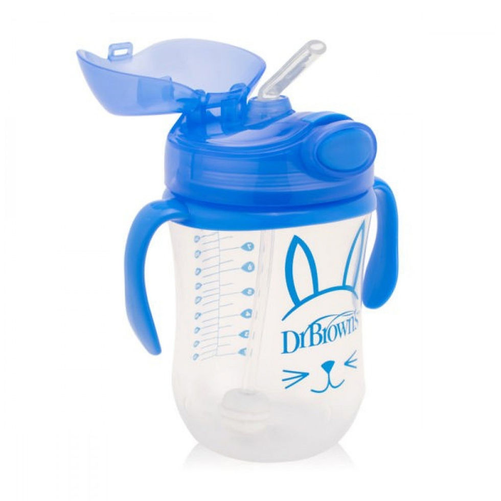 Thumbnail: Dr. Brown's Baby's First Straw Cup- Blue