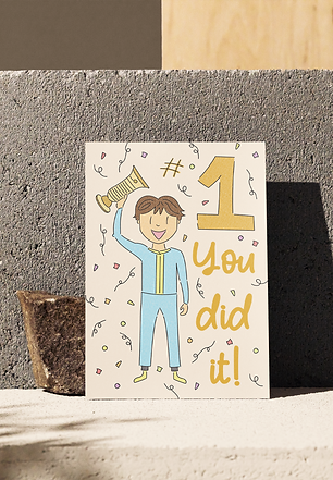 You did it! | 09