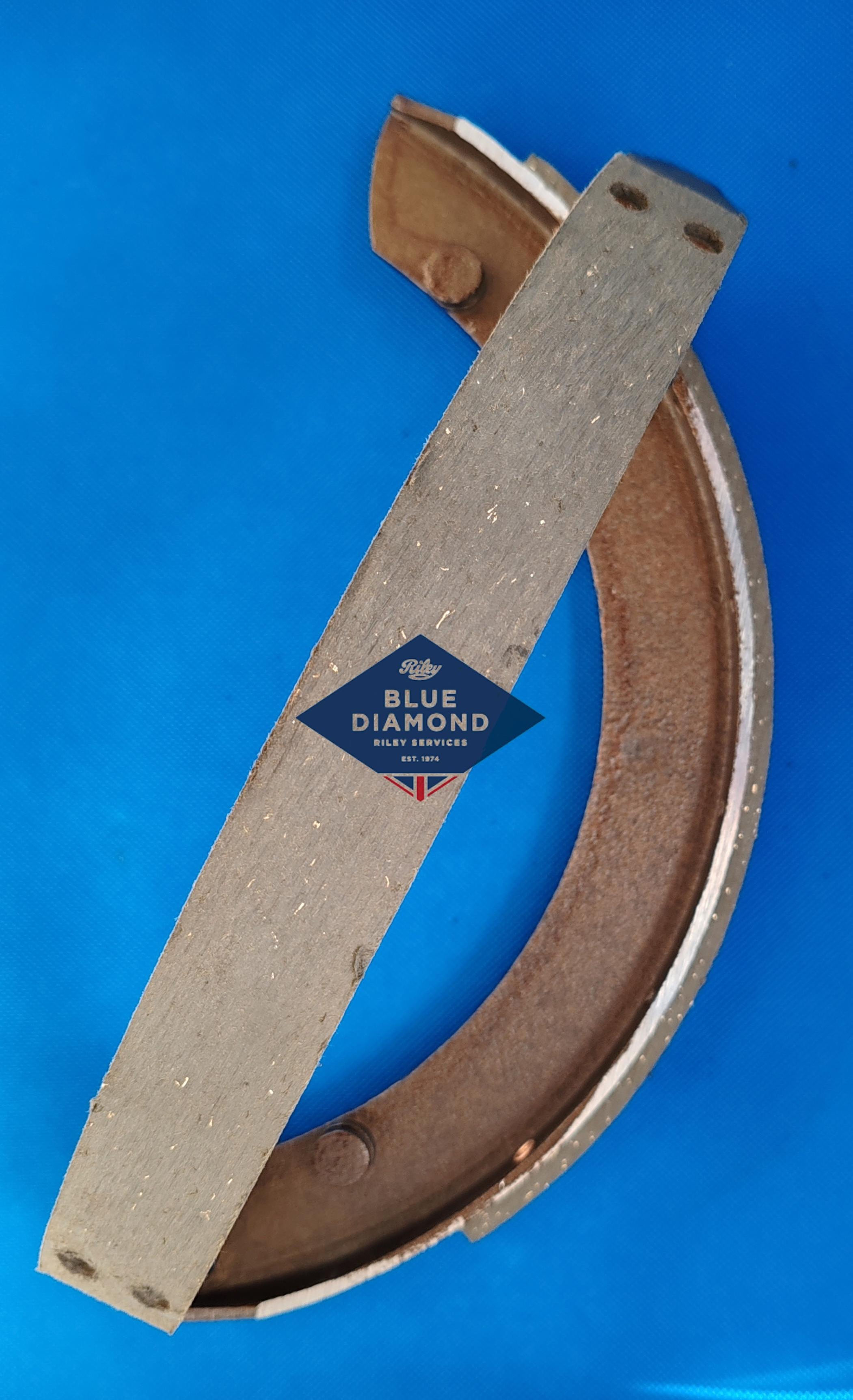 Riley 12/4 Brake Shoes relined with performance linings