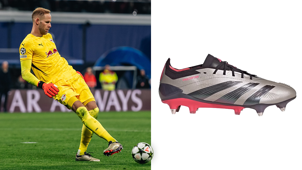 Peter Gulacsi, top goalkeeper in the Bundesliga and the Adidas Predator Elite