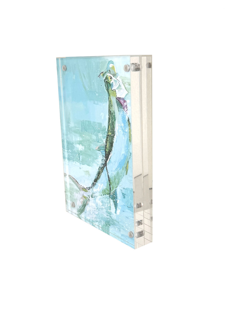 Thumbnail: "Tarpon" Framed Print 5x7