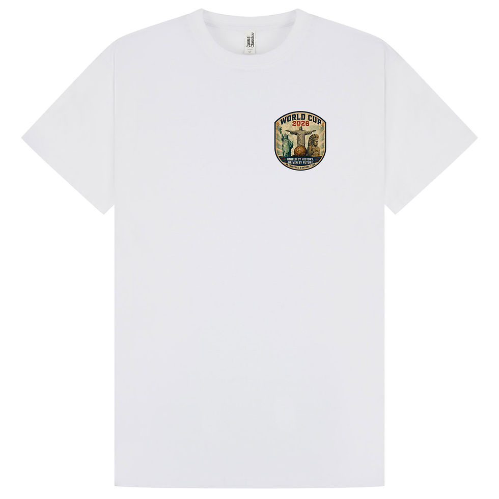 Thumbnail: United By History World Cup 2026 T-Shirt in White
