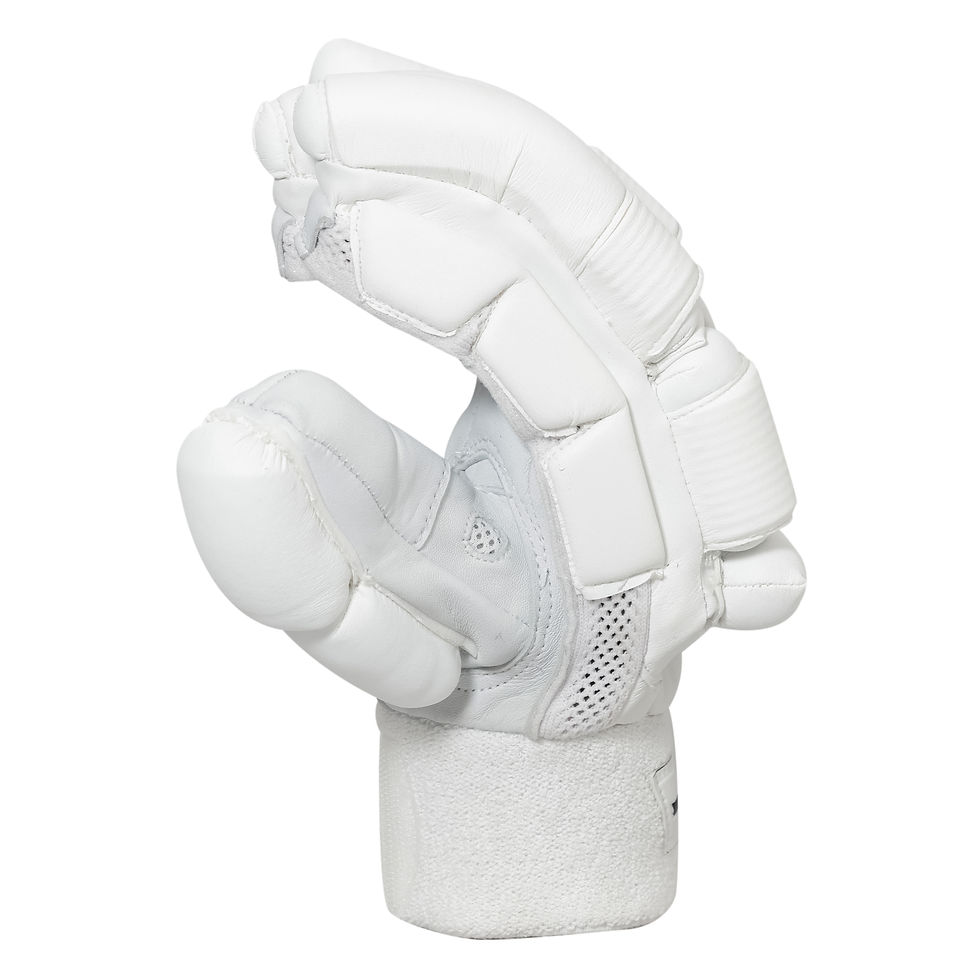 Thumbnail: Deep Cover Classic Batting Gloves in White