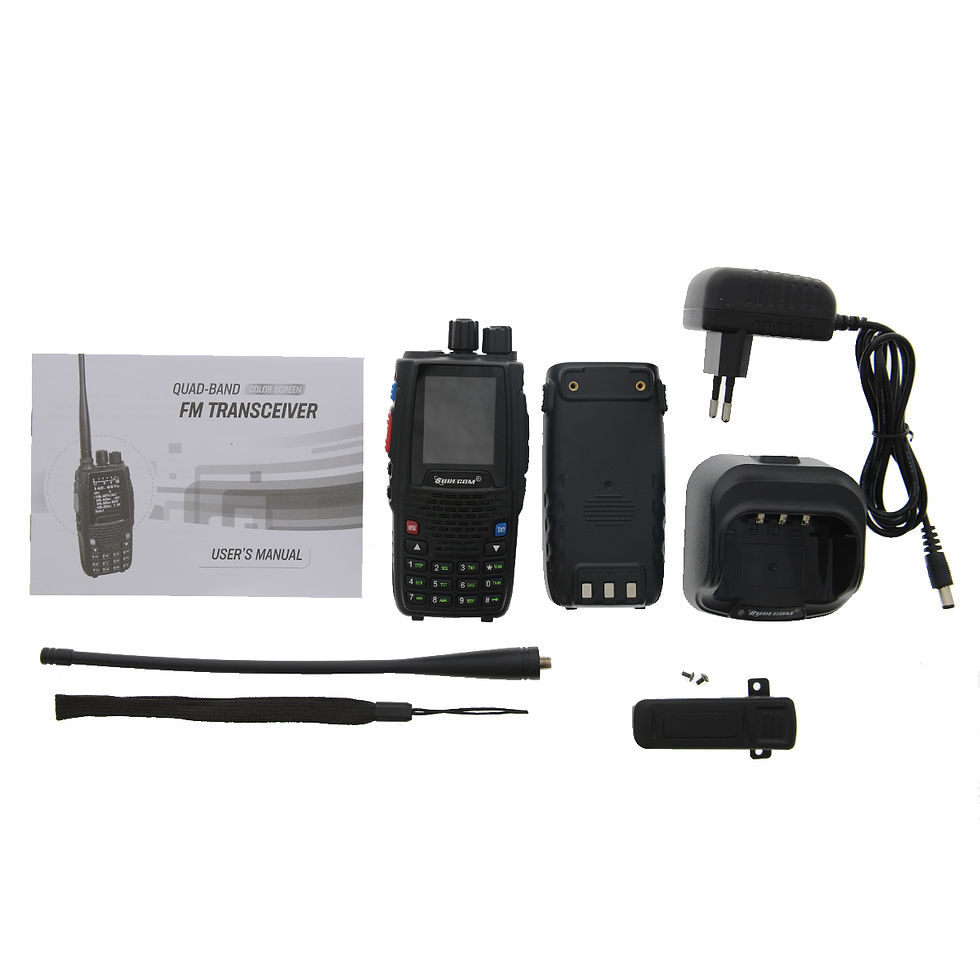 Thumbnail: Surecom S-8R Quad Band 5W Handheld Walkie Talkie FM Transceiver