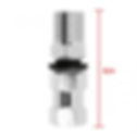 サムネイル： Surecom 3/8-24 to SO239 Heavy Duty Stud Antenna Mount Adaptor
