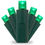 Thumbnail: Kringle Traditions 5mm Green LED Christmas Lights, Green Wire, 6" Spacing