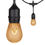 Thumbnail: 15 Lights, 45' Warm White FlexFilament Shatterproof LED Patio String Light Set