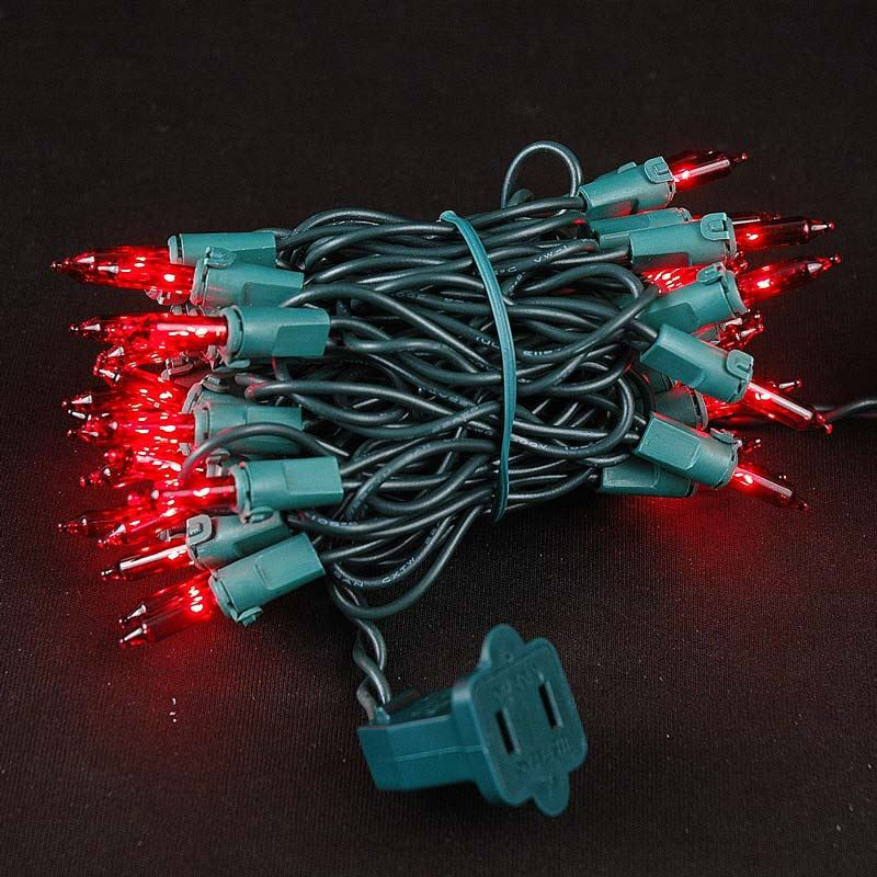 Thumbnail: Red Incandescent Christmas Lights Case 2400 bulbs