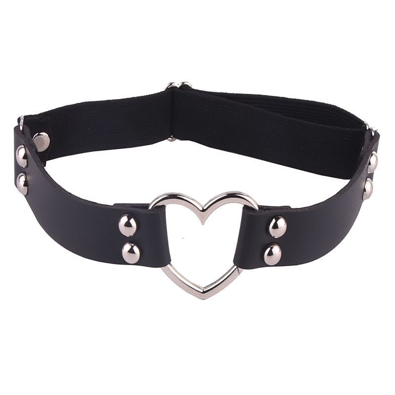 Thumbnail: Newest Women Sexy Elasticity Harness Heart Fashion Bondage Goth Decor Garter Bel