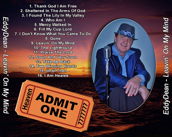 Back Of EddyDean CD