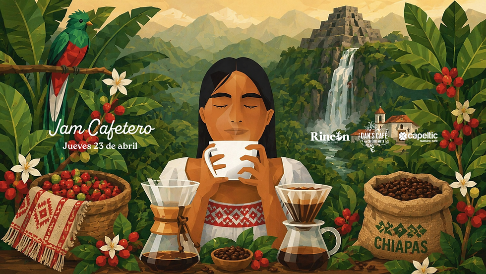 Jam Cafetero 6 - Capeltic, Dan's Café y Rincón Café & Bistró