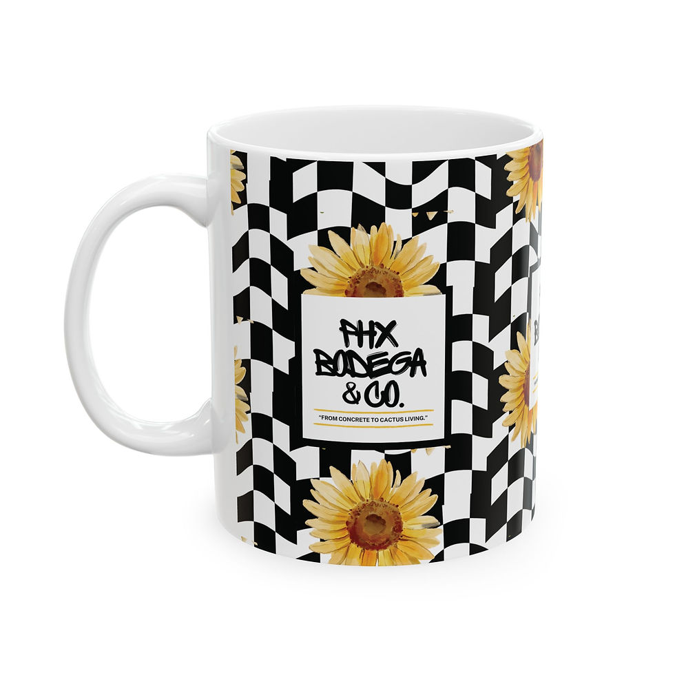 Thumbnail: Autumn Sunflower Ceramic Mug