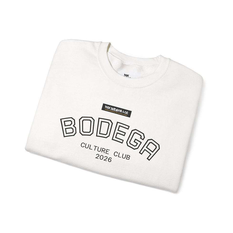 Thumbnail: Bodega Culture Club 2026 Crewneck Sweatshirt