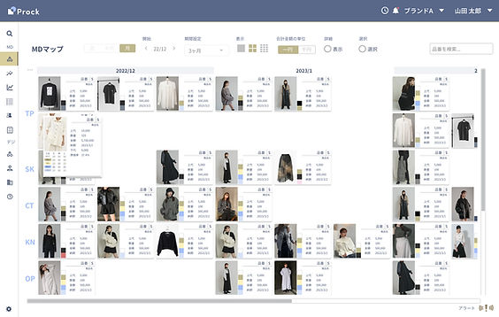ProckのMDマップ画面