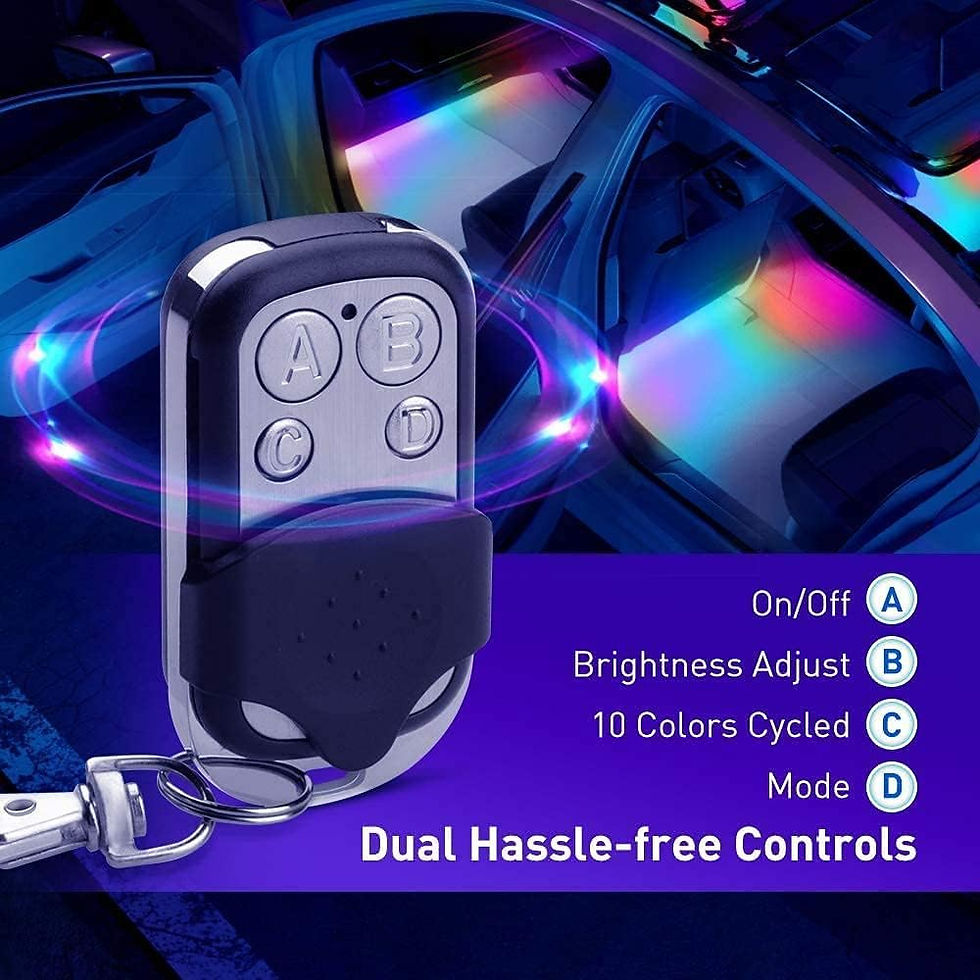Thumbnail: Smart Interior Car Lights - APP & Remote Control