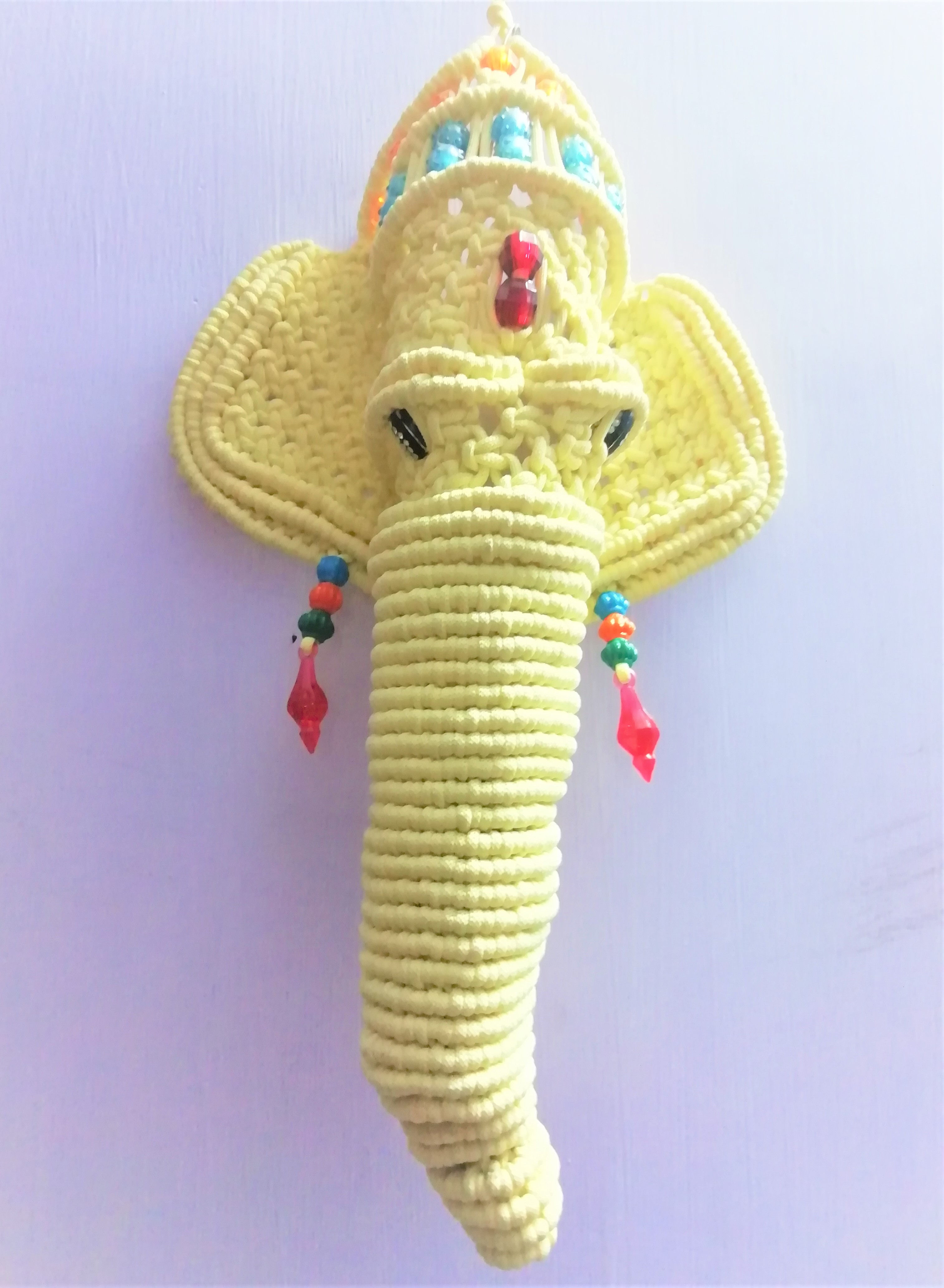 Macrame Ganesha 2