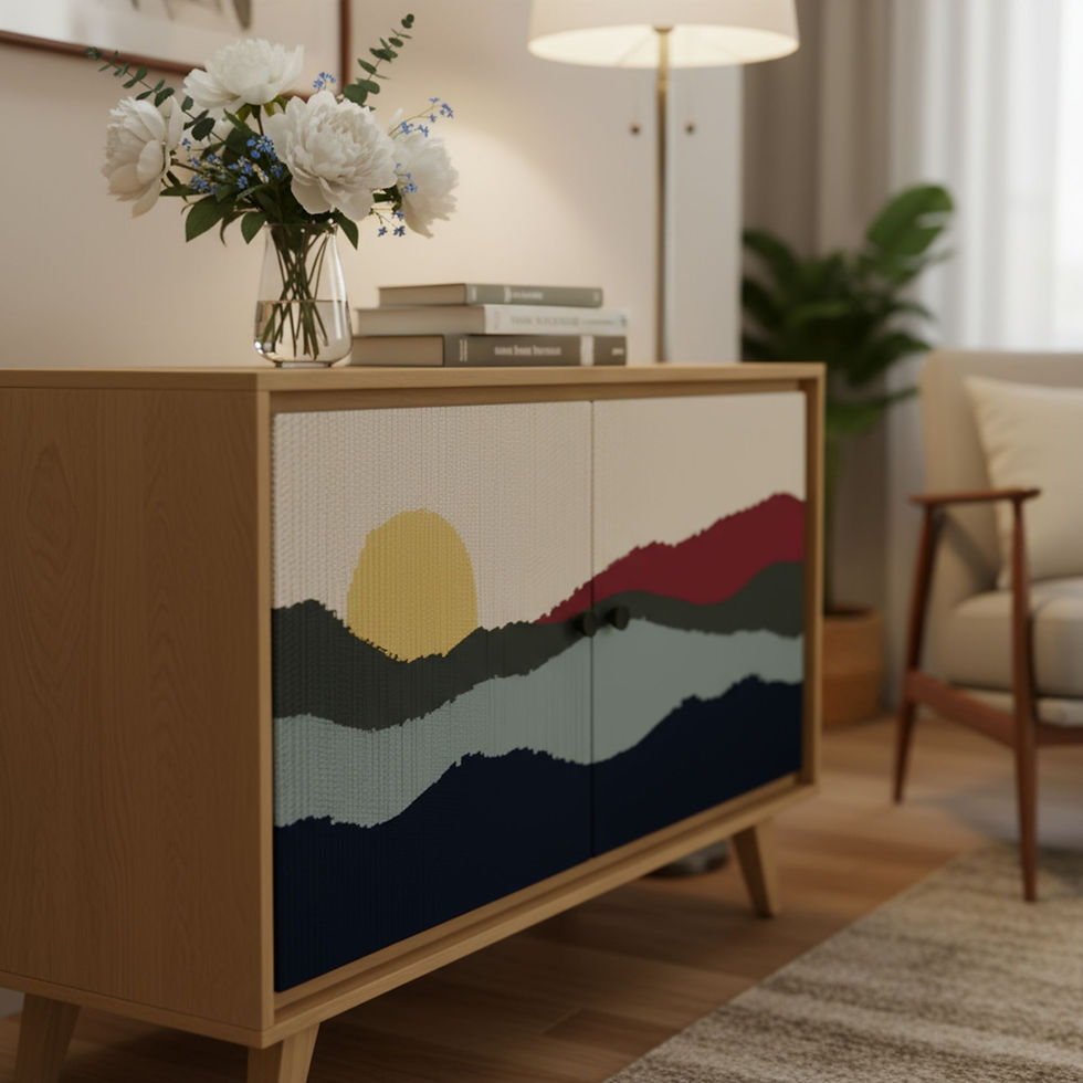 Thumbnail: Horizon Handmade Accent Storage Cabinet In Solid Mango Wood