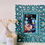 Thumbnail: Hartsmede Hand Carved Wooden Photo Frame in Antique Teal Finish