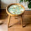 Thumbnail: Handmade Mango Wood Side Table Detachable Tripod Legs Snowbell