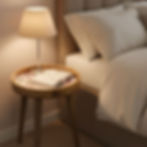 Thumbnail: Handmade Side Table Solid Mango Wood Detachable Legs Spring Flower