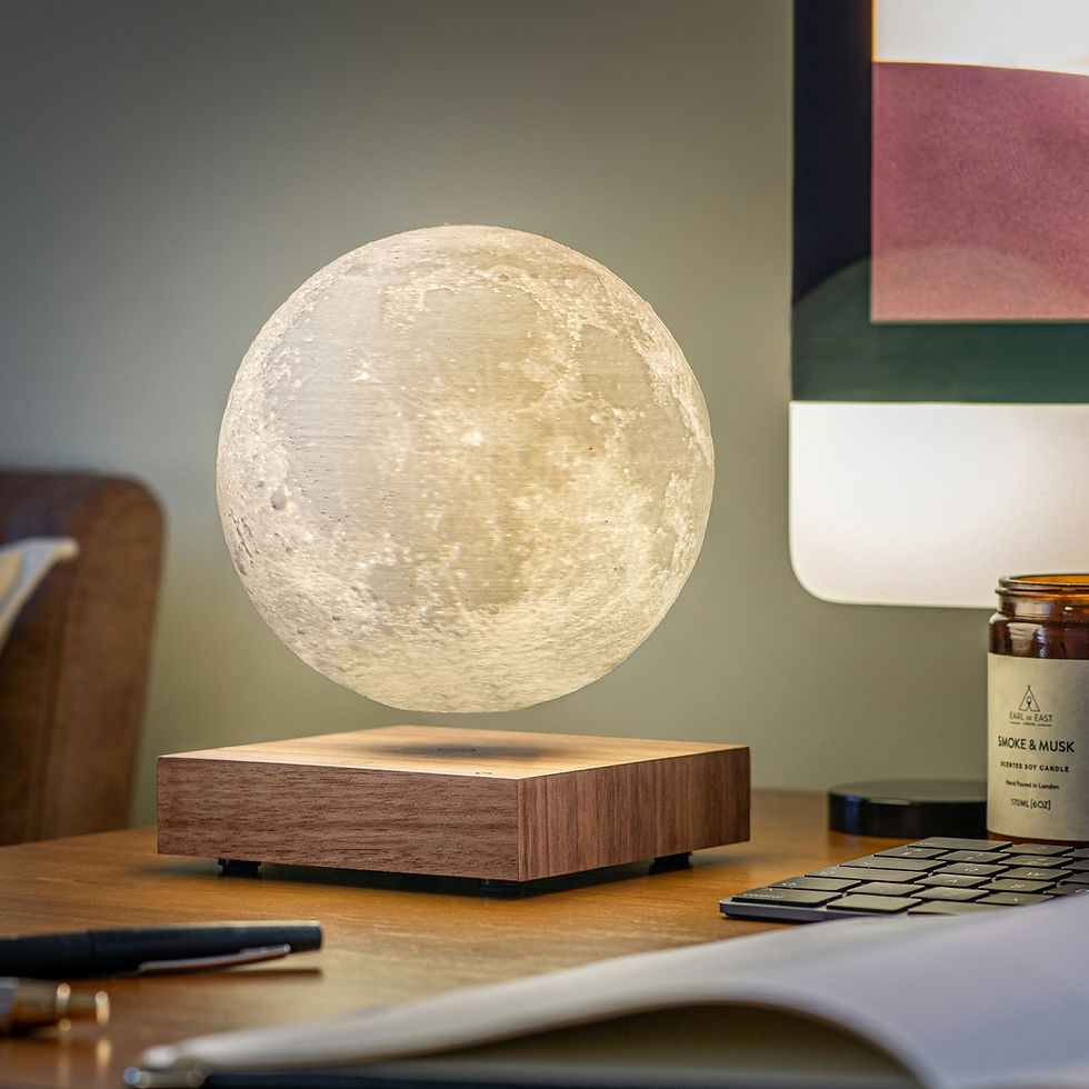 Thumbnail: Hartsmede Full Moon Table Bedside Lamp - Great Gift