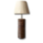 Thumbnail: Hartsmede Handmade Solid Wood Table Lamp In Dark Wood Tone - Sunset