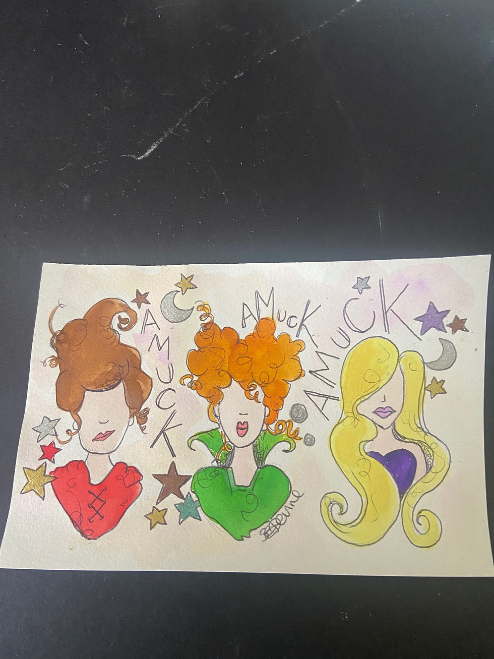 Thumbnail: Halloween A5 illustrations
