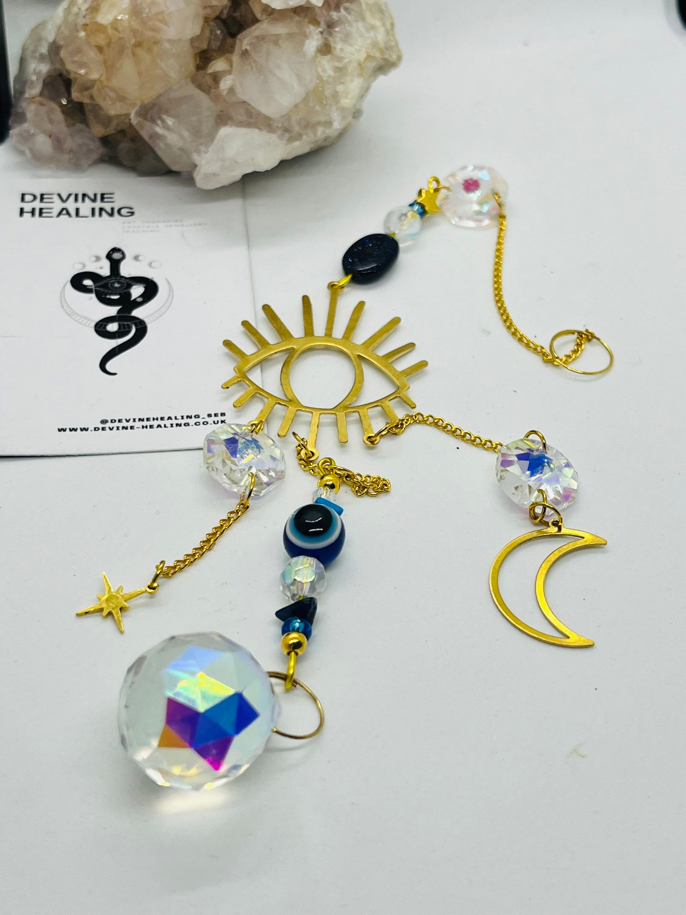 The evil eye suncatcher