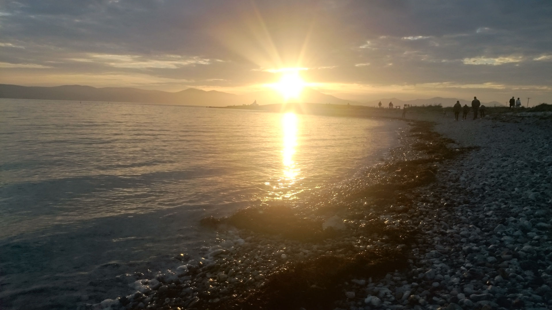 Sunset at Fenit Beach
