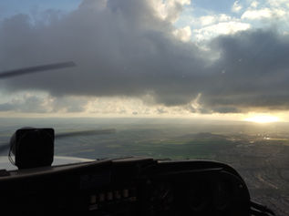 Your aircraft has radio failure at night and you need to land. (Pilot Controlled Lighting)