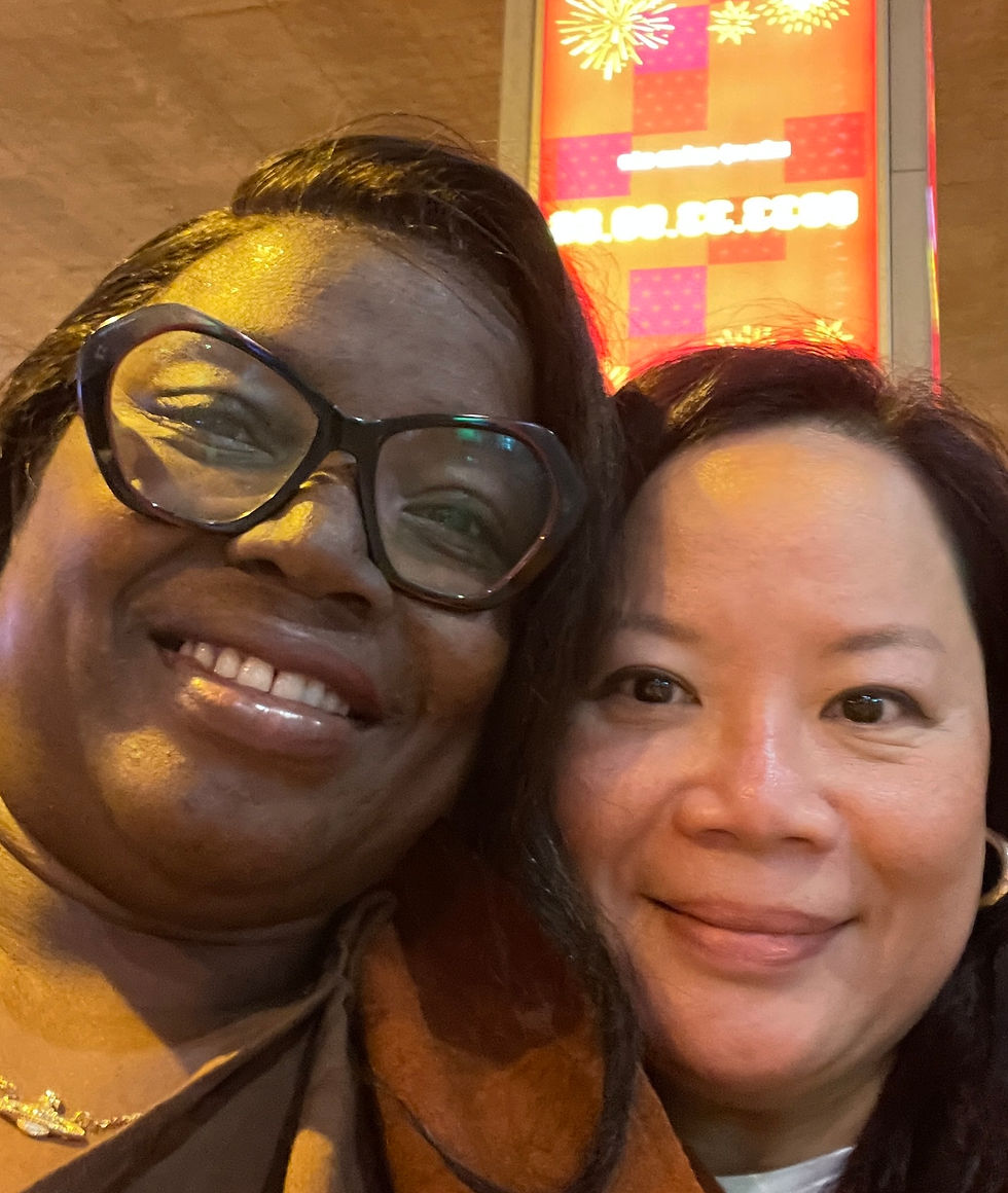 Alice Stambuli and Jennifer Gardner in Ho Chi Minh, Vietnam