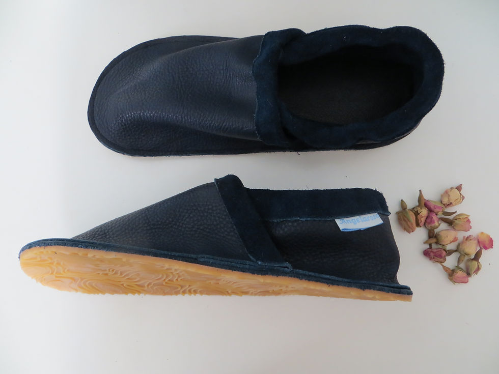 Thumbnail: Custom-made barefoot shoes organic leather, color selection