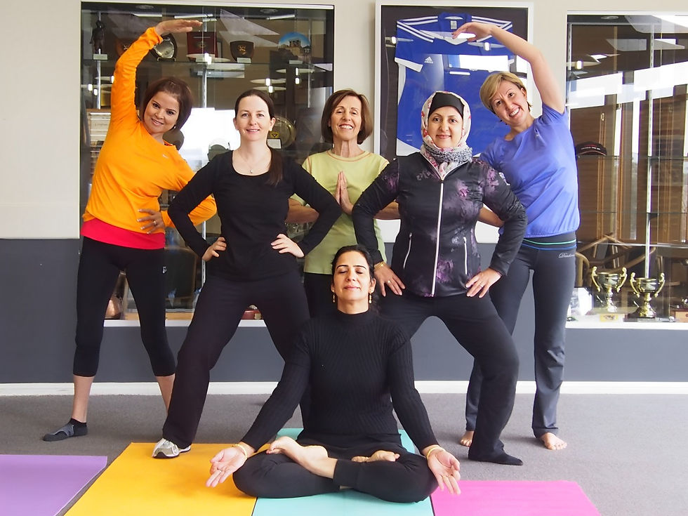 birthday yoga party