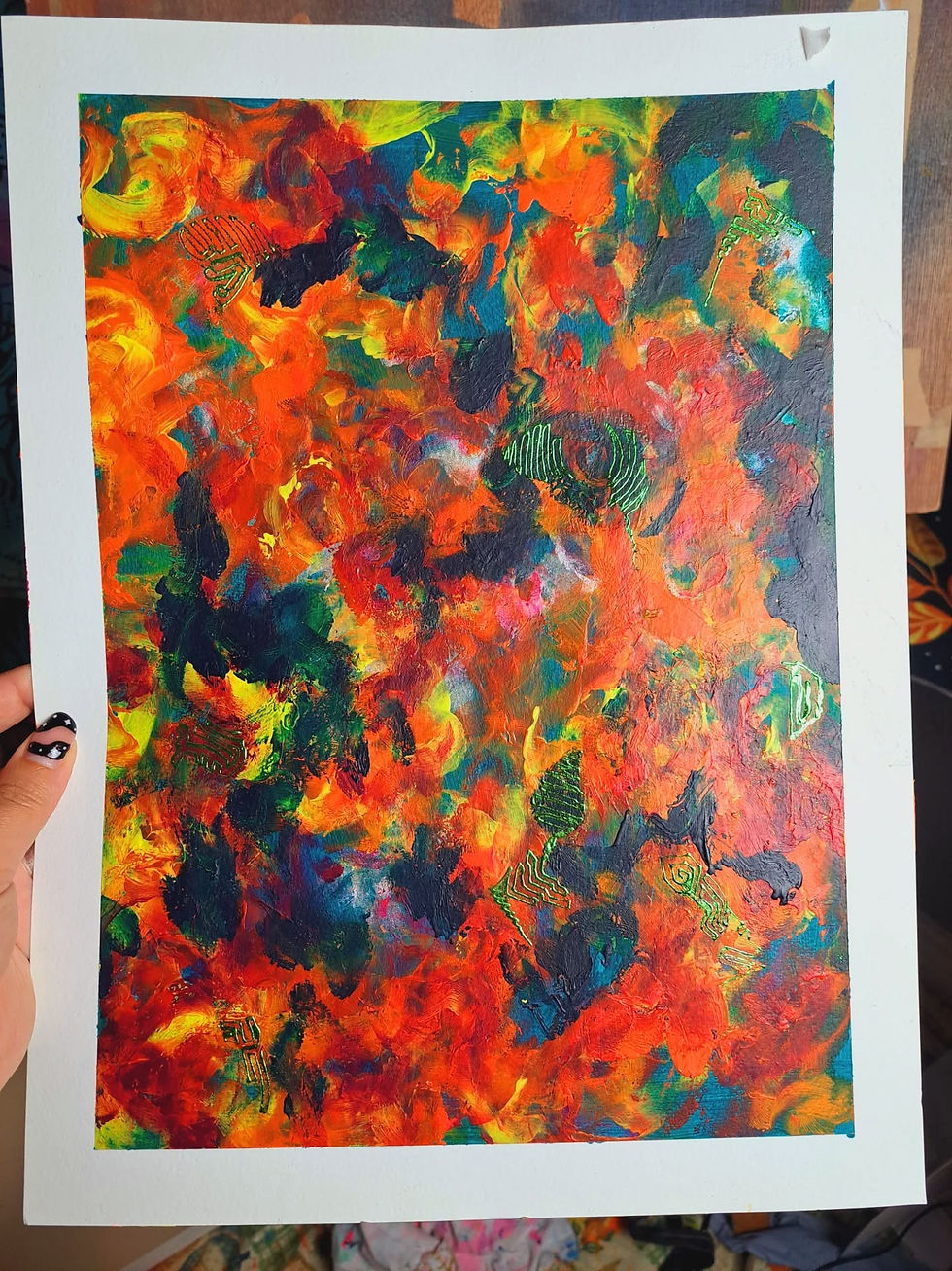 Thumbnail: Spirit/Energy Painting - A3
