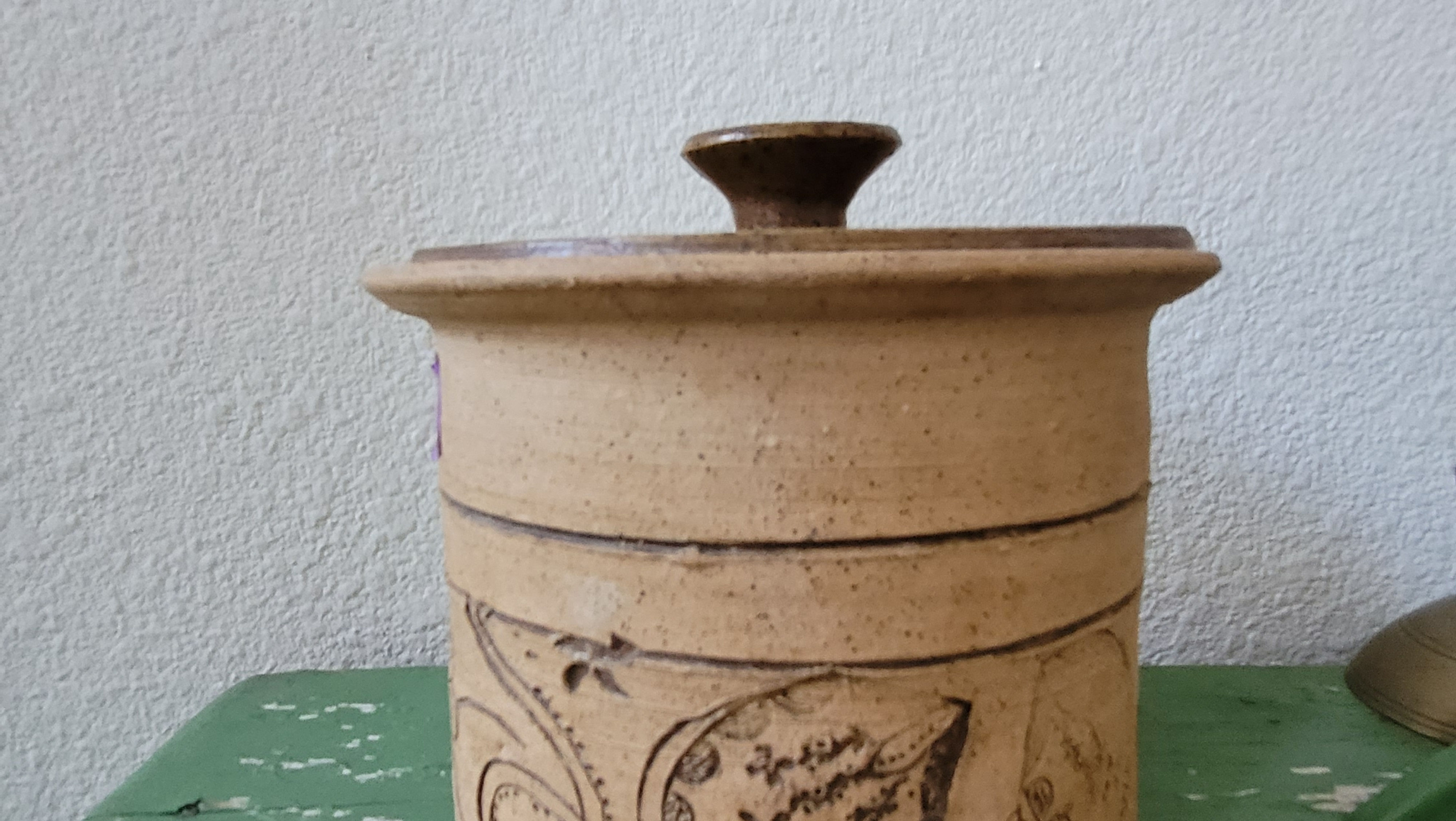 Stoneware Clay Crock