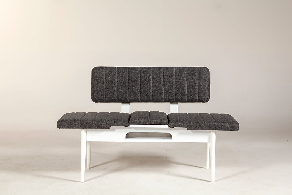 Küçük resim: SEMBOL MASA TAKIMI BEYAZ/ANTRASİT