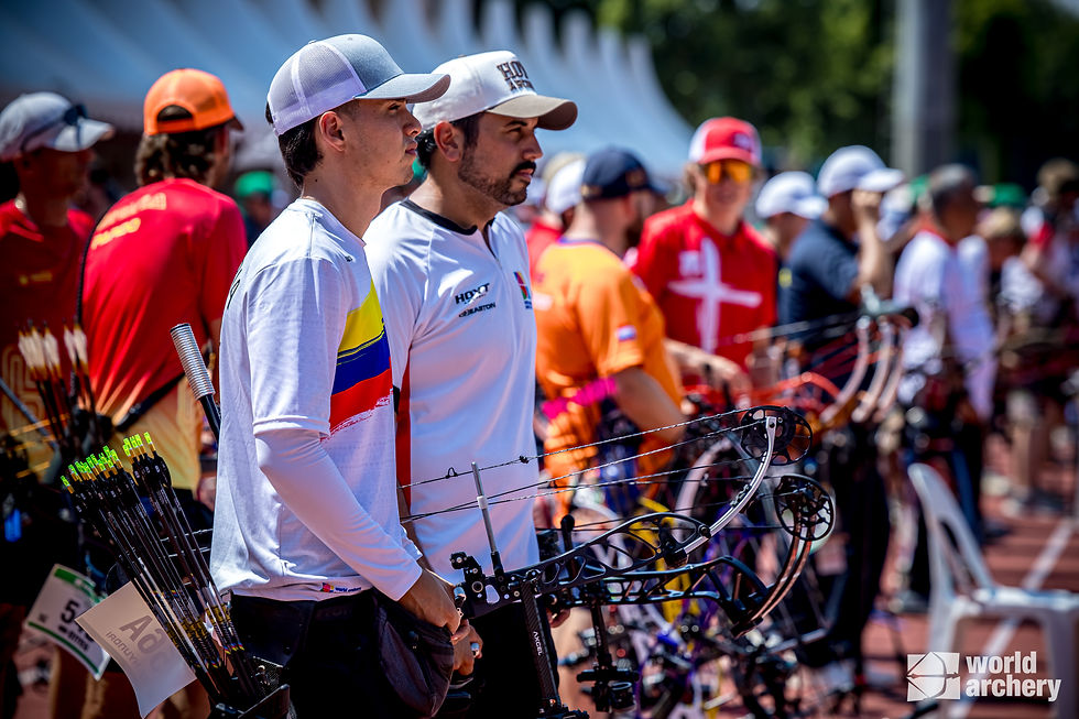 Pablo Gómez, 18.° en ronda de clasificación en Turquía. Foto de World Archery