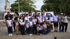 El tiro con arco presente en el lanzamiento de las Escuelas Populares del Deporte en Santa Marta