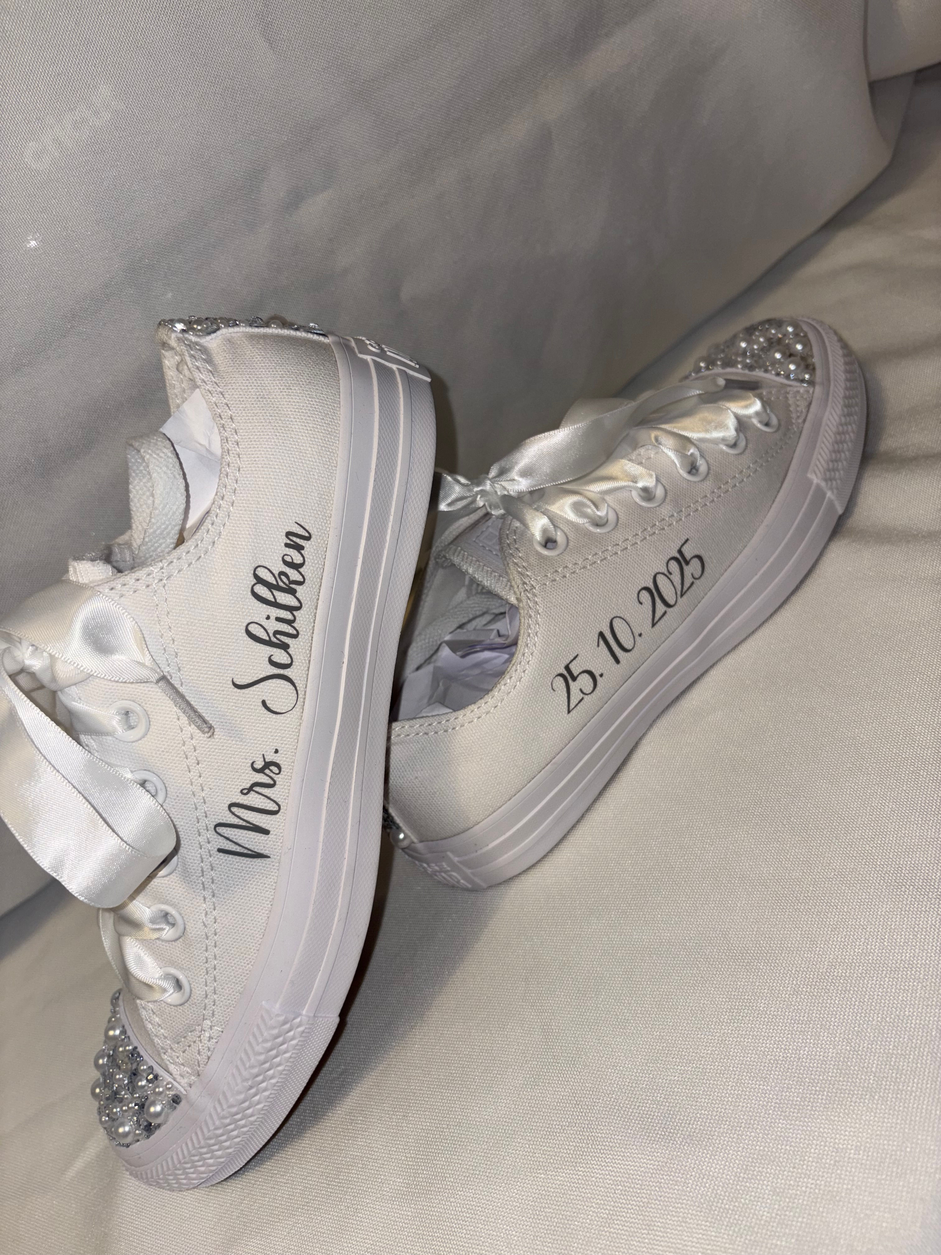 Brautschuh Converse All Stars