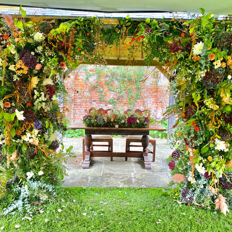Floral Tower arch