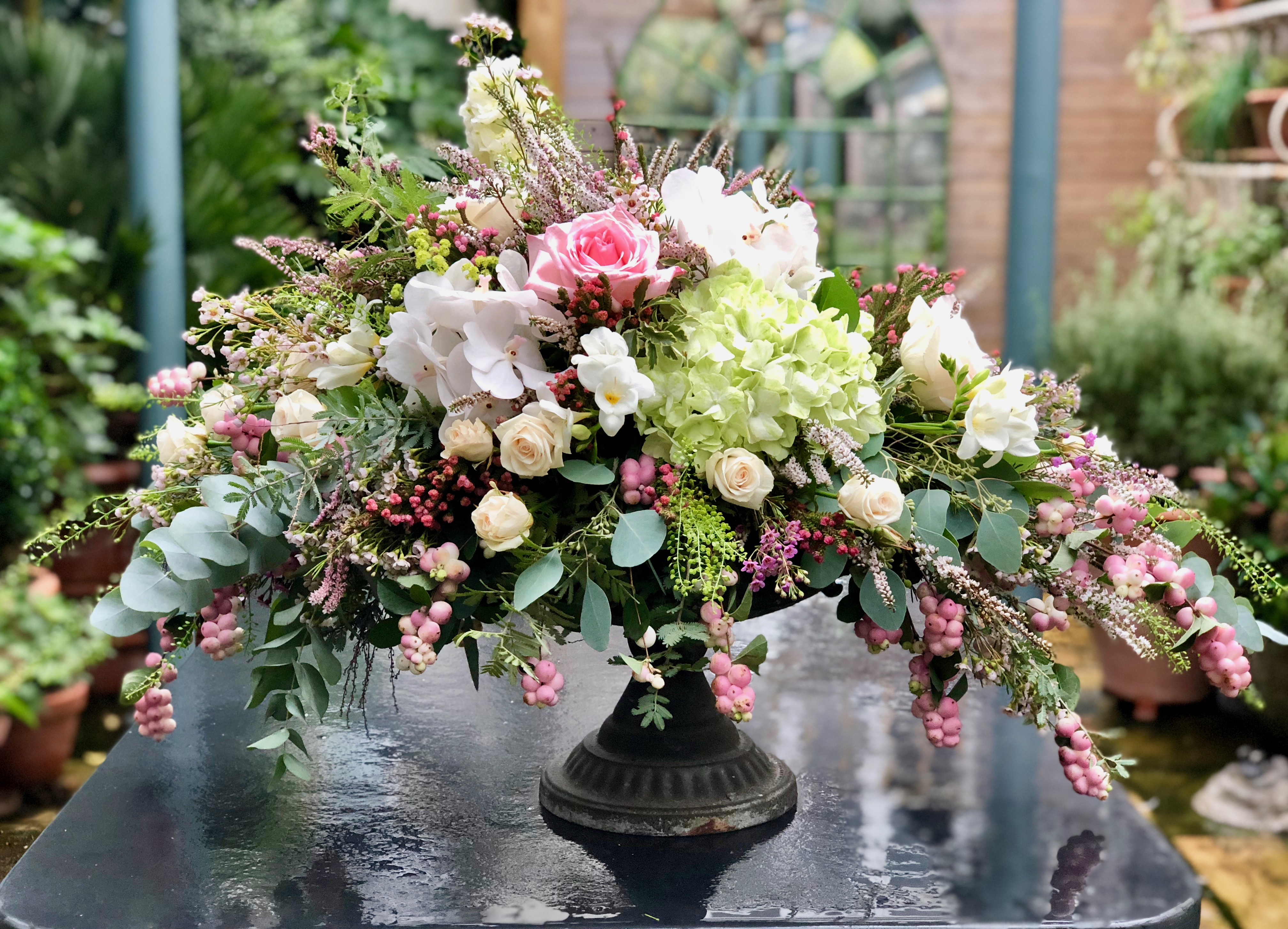Classical Floral Urn Arrangement