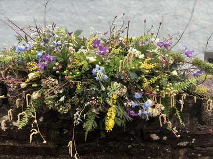 arranged flowers
