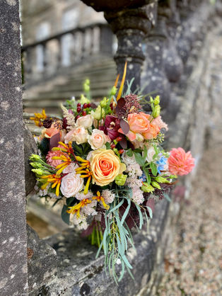 Autumnal Bridal Bouquet