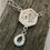 Thumbnail: Honeybee Pendant Necklace in Silver Gold & Citrine